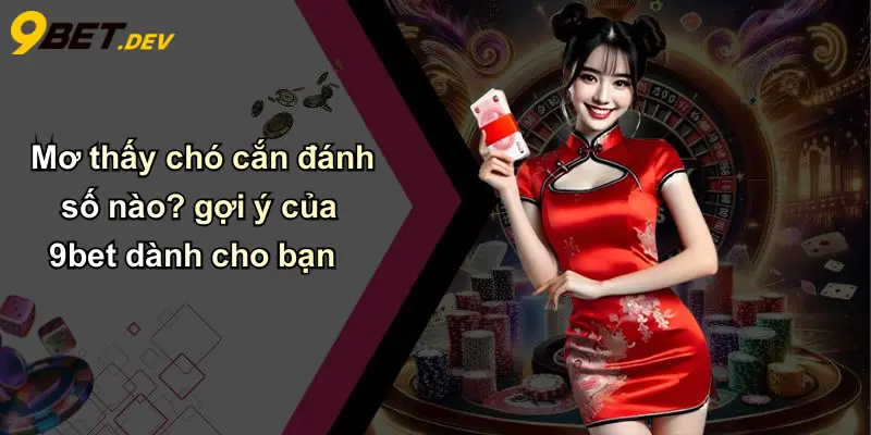 Mơ thấy chó cắn đánh số nào? gợi ý của 9bet dành cho bạn